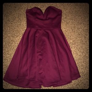 Purple Charlotte Russe dress